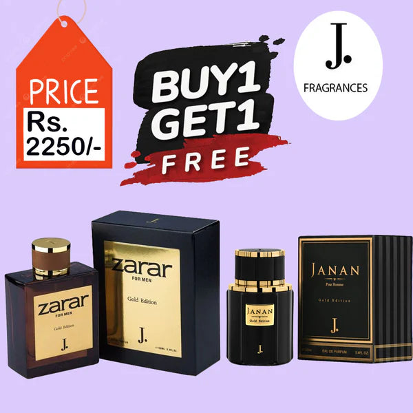 J. Pack Of 2 Janan Gold & Zarar