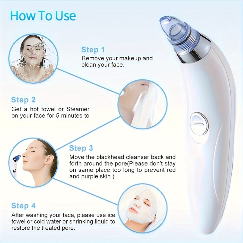 Portable Blackhead Vacuum Remover